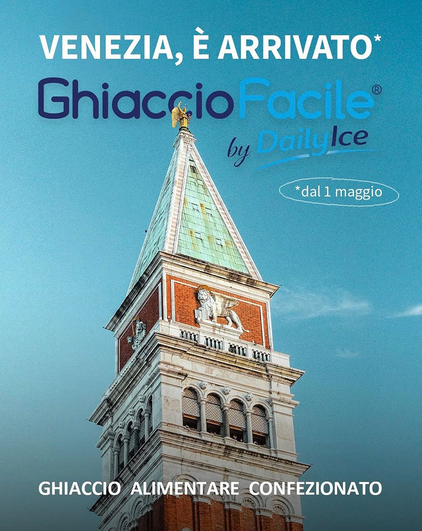 Consegna ghiaccio a Venezia Centro Storico: il servizio dedicato a bar, ristoranti, hotel ed eventi